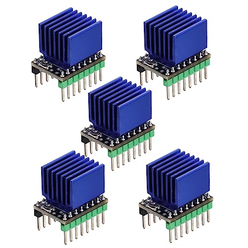 Cabilock 1 Satz Ultra Leiser Schrittmotor Treiber Modul Für Mikroschritte Kompatibel Mit Reprap Cnc Effiziente Wärmeableitung Installieren 5 Stück von Cabilock