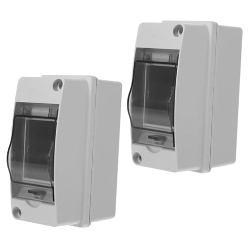 Cabilock 1 Satz Verteilerschutzbox Professionelle Elektrische Verteilerdose Mit Fenster Für Sichere Installation Von Geräten 2 Stück Cabilock 1 Satz Verteilerschutzbox Professionelle Elektrische Verteilerdose Mit Fenster Für Sichere Installation Von Geräten 2 Stück von Cabilock