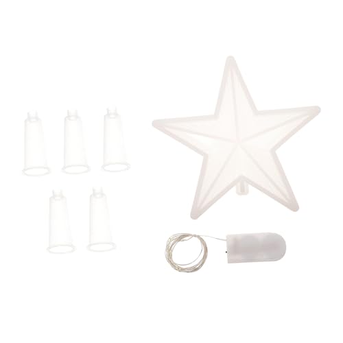 Cabilock 1 Satz Weihnachtsbaum Topper Machen Form DIY Silikonform DIY Weihnachtsbaum Dekorform Cabilock 1 Satz Weihnachtsbaum Topper Machen Form DIY Silikonform DIY Weihnachtsbaum Dekorform von Cabilock