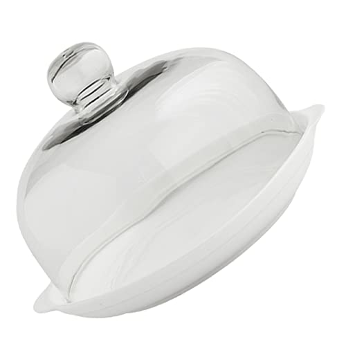 Cabilock 1 Set Essenstablett Bedeckt Kuchen Hochzeit Server Tisch Display Glasdeckel Leckereien Abdeckung Vorspeisen Dessert Zuhause Getrockneter Käse Brett Kuppel Mikrowellengeeignet von Cabilock