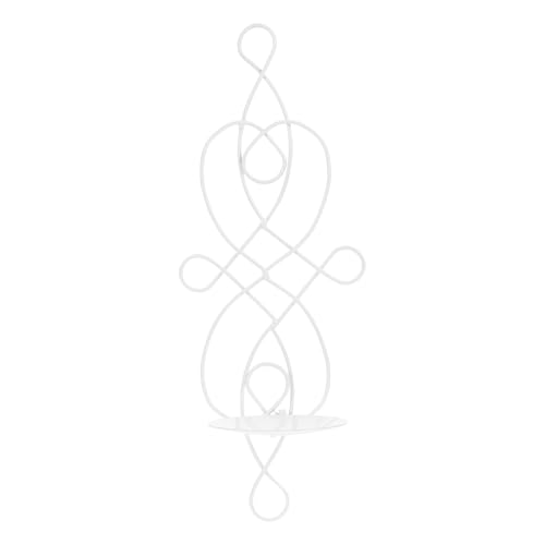 Cabilock Retro-kerzenhalter Mit Chinesischem Knoten Eisenkunst Elegante Wandhalterung Dekorativer Kerzenständer Metallornament Für Das Home Office von Cabilock
