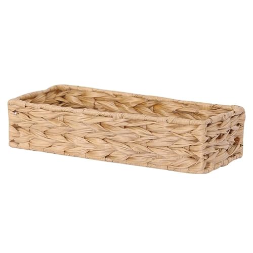 Cabilock Aufbewahrungskorb Für Zuhause Feine Verarbeitung Geflochtener Korb Schön Und Dekorativ Sicher Für Die Hände Geeignet Für Schlafzimmer Wohnzimmer Einweihungsparty -35x15x8cm Cabilock Aufbewahrungskorb Für Zuhause Feine Verarbeitung Geflochtener Korb Schön Und Dekorativ Sicher Für Die Hände Geeignet Für Schlafzimmer Wohnzimmer Einweihungsparty -35x15x8cm von Cabilock