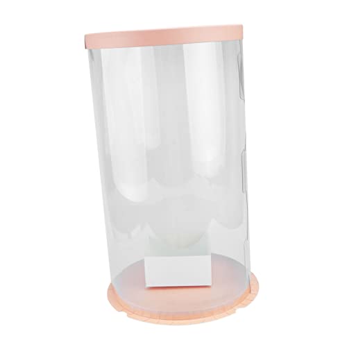 Cabilock 1 Stück Karton Runder Umarmungseimer Blumenstrauß Geschenktüte Von Blumensträußen Transparente Fenstertasche Kuchen Topper Blumenkasten Das Haustier Öffne Das Fenster Cabilock 1 Stück Karton Runder Umarmungseimer Blumenstrauß Geschenktüte Von Blumensträußen Transparente Fenstertasche Kuchen Topper Blumenkasten Das Haustier Öffne Das Fenster von Cabilock