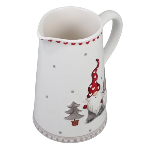 Cabilock 1 Stück Kreative Weihnachts Keramikkaraffe mit Großem Fassungsvermögen Ergonomischer Griff für Partys und Täglichen Gebrauch Vielseitig für Saft Bier und Milch Cabilock 1 Stück Kreative Weihnachts Keramikkaraffe mit Großem Fassungsvermögen Ergonomischer Griff für Partys und Täglichen Gebrauch Vielseitig für Saft Bier und Milch von Cabilock