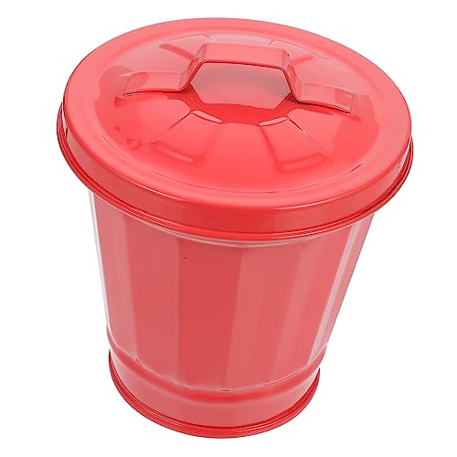 Cabilock 1 Stück Mini Tischabfalleimer mit Deckel Kompakter Mülleimer für Schreibtisch Multifunktional als Stifthalter oder Blumentopf Stilvolles Design für Büro und Zuhause Cabilock 1 Stück Mini Tischabfalleimer mit Deckel Kompakter Mülleimer für Schreibtisch Multifunktional als Stifthalter oder Blumentopf Stilvolles Design für Büro und Zuhause von Cabilock