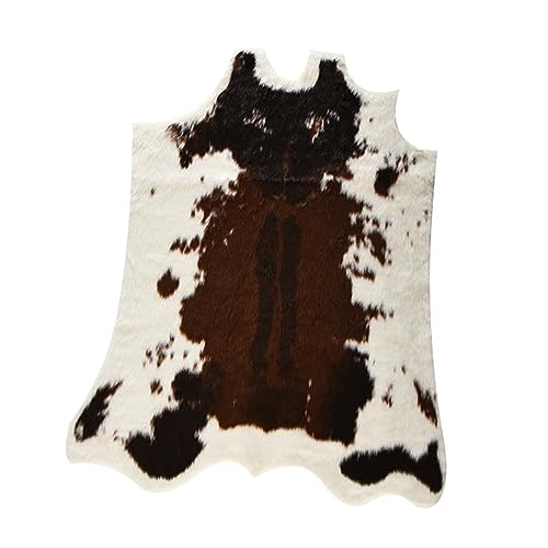 Cabilock 1 Stück Simulation Cow Carpet Irregular Design Bequeme Dekorative Fußmatte für Wohnzimmer Schlafzimmer Kinderzimmer Esszimmer und Auffällige Teppichgestaltung Cabilock 1 Stück Simulation Cow Carpet Irregular Design Bequeme Dekorative Fußmatte für Wohnzimmer Schlafzimmer Kinderzimmer Esszimmer und Auffällige Teppichgestaltung von Cabilock