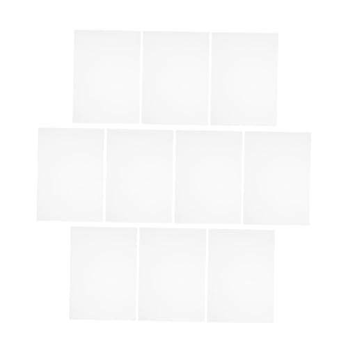 Cabilock 10 Stk. Klare Kunststoffplatten für Diy Projekte Transparentes Bastelmaterial Bilderrahmen und Kunstprojekte Feuerfest und Vielseitig Einsetzbar Cabilock 10 Stk. Klare Kunststoffplatten für Diy Projekte Transparentes Bastelmaterial Bilderrahmen und Kunstprojekte Feuerfest und Vielseitig Einsetzbar von Cabilock