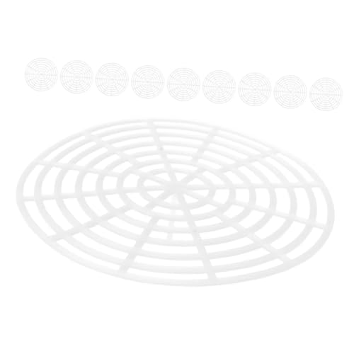 Cabilock 10 Stück Fermentationsgewichte aus Mesh Runde Beschwerungsplatten für Einmachgläser Vielseitige Gärgewichte für Gurken Kimchi und Eingelegte Früchte Platzsparend Anti-float Design von Cabilock