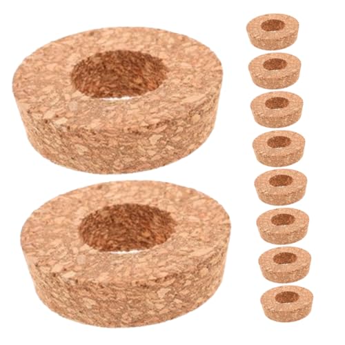 Cabilock 10stücke Pflanzenkorken Hydrokultur-pflanzgefäßdeckel Holzkorken Für Glas-pflanzgefäße Korken Für Glas-pflanzgefäßdeckel Zubehör Für Hydrokultur-vasen Unterstützung von Cabilock