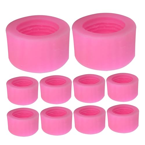 Cabilock 10 Stück Makkaron Fondantform Wachsform für Kerzen Schokoladen-Backform Silikon -Fondantform Fondant Silikonform Muffin-Backform Silikon -Hamburgerform Makkaronform Kieselgel Rosa Cabilock 10 Stück Makkaron Fondantform Wachsform für Kerzen Schokoladen-Backform Silikon -Fondantform Fondant Silikonform Muffin-Backform Silikon -Hamburgerform Makkaronform Kieselgel Rosa von Cabilock