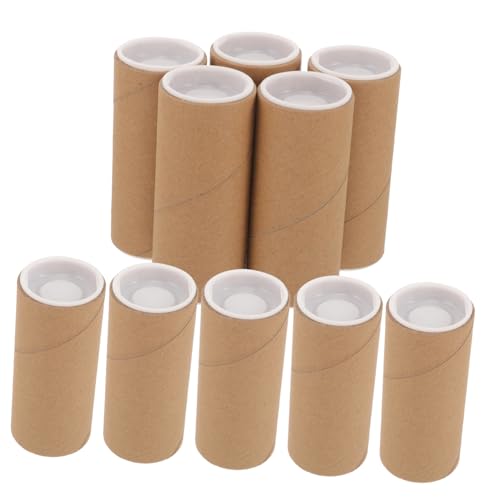 Cabilock 10 Stück Papier münzrollen Innenmaß Stärke Stoßfestes Münzaufbewahrungsröhrchen Stabile Verpackungstube für Münzen und Sammlerstücke Cabilock 10 Stück Papier münzrollen Innenmaß Stärke Stoßfestes Münzaufbewahrungsröhrchen Stabile Verpackungstube für Münzen und Sammlerstücke von Cabilock