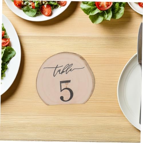 Cabilock 10 Stück Rinde Hochzeitstischdekoration Hochzeitstisch Mittelstückschilder Hochzeits Mittelstück Tischnummern Holz Mittelstücknummern Babyparty Tischnummern Rustikale Cabilock 10 Stück Rinde Hochzeitstischdekoration Hochzeitstisch Mittelstückschilder Hochzeits Mittelstück Tischnummern Holz Mittelstücknummern Babyparty Tischnummern Rustikale von Cabilock