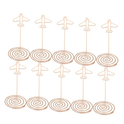 Cabilock 10 Stück Teiliges Airplane Design Memo Clip aus Kompakte Leichte Tisch Photo und Notizhalter für Hochzeit Büro Tischdekoration und Veranstaltungs Place Cards Cabilock 10 Stück Teiliges Airplane Design Memo Clip aus Kompakte Leichte Tisch Photo und Notizhalter für Hochzeit Büro Tischdekoration und Veranstaltungs Place Cards von Cabilock
