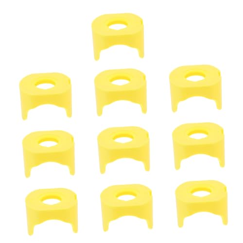 Cabilock 10 Stück Teiliges Button Protector aus Korrosionsbeständigem Material und Langlebig Passend für Not aus Signaltasten Einfach zu Montieren und Schützt vor Versehentlichem Drücken von Cabilock