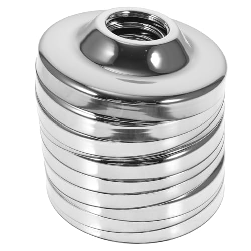 Cabilock 10 Stück Teiliges Edelstahl Deko abdeckset für Wasserhahn und Duschrohr Rostfrei Korrosionsbeständig Präzise Passform Geeignet für Bad und Küche Einsetzbar Langlebig und Praktisch von Cabilock