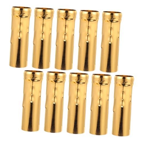 Cabilock 10 Stück Teiliges Kerzenhüllen für Kronleuchter Tropfschutz aus DIY Lichtteile Einfache Montage Kompatibel mit Kerzenlampen Europäischer Stil Zubehör Cabilock 10 Stück Teiliges Kerzenhüllen für Kronleuchter Tropfschutz aus DIY Lichtteile Einfache Montage Kompatibel mit Kerzenlampen Europäischer Stil Zubehör von Cabilock