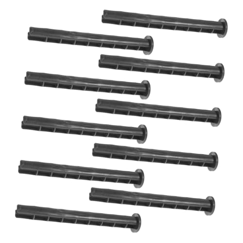Cabilock 10 Stück Teiliges Mülltonnen Steckbolzen Outdoor Scharnierpins für Mülltonnen Stabile Befestigung Werkzeuglose Montage Langlebige Kunststoffrad Kompatible Ersatzteile von Cabilock