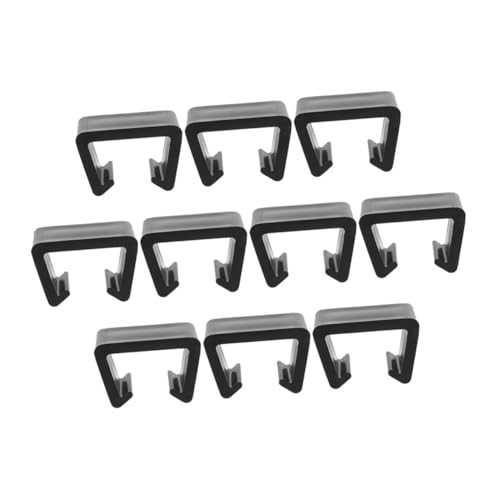 Cabilock 10 Stück Teiliges Patio Wicker Möbel Clips aus Wetterbeständigem Kunststoff Flexible Verbindungsclips für Rattan-Sofas im Außenbereich Stabile Klammern für Garten Terrasse und von Cabilock