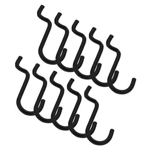 Cabilock 10 Stück Teiliges Pegboard Haken aus Lochwand Hänger mit Hoher Tragkraft Einfache Montage ohne Bohren als Werkzeughalter und Organizer für Werkstatt Garage Küche und Büro von Cabilock