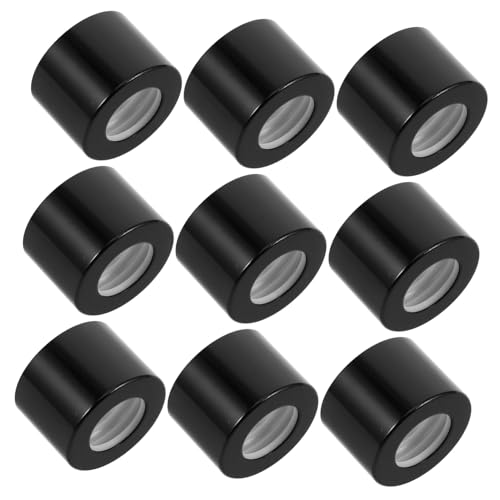 Cabilock 10 Stück Teiliges Schwarze Diffusor Flaschendeckel aus Metall Robuste und Langlebige Ersatzkappen für Glas Aromatherapieflaschen Vielseitig Einsetzbar für Zuhause Büro Auto DIY Cabilock 10 Stück Teiliges Schwarze Diffusor Flaschendeckel aus Metall Robuste und Langlebige Ersatzkappen für Glas Aromatherapieflaschen Vielseitig Einsetzbar für Zuhause Büro Auto DIY von Cabilock