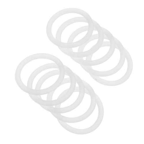 Cabilock 10 Stück Teiliges Silikon Dichtungsringe für Eismaschinen Ventilstängeldichtung O Ring Ersatz Temperaturbeständig Verschleißfest für Effiziente Kühlung und Langlebigen von Cabilock