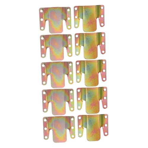 Cabilock 10 Stück Teiliges Sofa Steckverbinder aus Robustem Möbelbeschlag Vielseitige Couch Interlock Clips für Sitzmöbel Einfache Montage und Flexible Anpassung Kompatibel mit von Cabilock