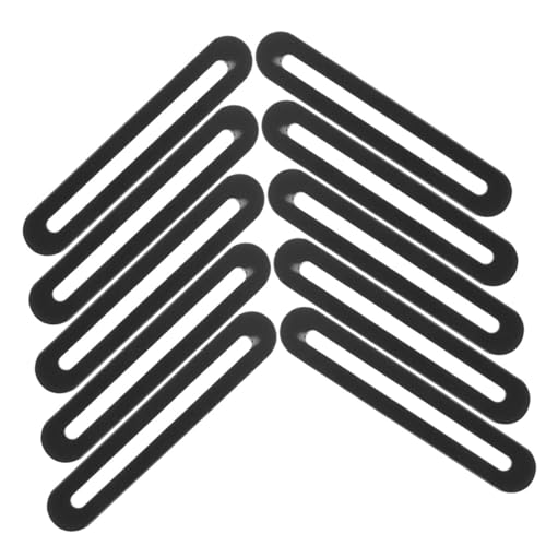 Cabilock 10 Stück Teiliges Verstellbare Flachverbinder aus Rostfreiem Edelstahl mit Langloch Stabile Metallplatten für Möbelreparatur Verstärkung von Ablagen Stuhl Schubladenbefestigung Cabilock 10 Stück Teiliges Verstellbare Flachverbinder aus Rostfreiem Edelstahl mit Langloch Stabile Metallplatten für Möbelreparatur Verstärkung von Ablagen Stuhl Schubladenbefestigung von Cabilock