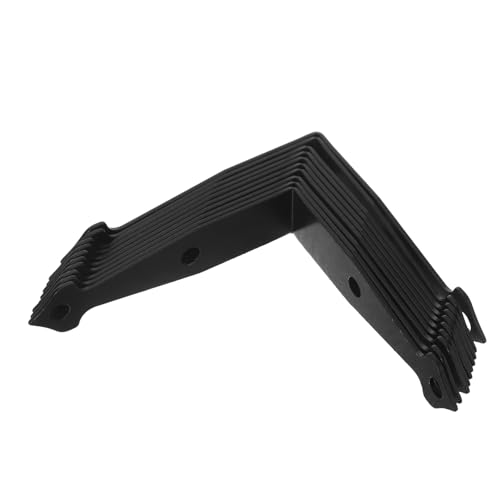 Cabilock 10 Stück Teiliges Winkelregalträger Robustem Metall Schwerlast-winkelhalter für Möbel Stabile Eckwinkel Regalhalterung für Holzregale Cabilock 10 Stück Teiliges Winkelregalträger Robustem Metall Schwerlast-winkelhalter für Möbel Stabile Eckwinkel Regalhalterung für Holzregale von Cabilock