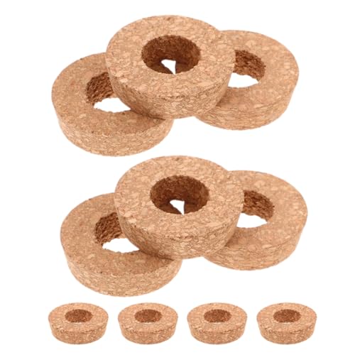 Cabilock 10stücke Korkdeckel Für Glaspflanzgefäße Mit Mittellöchern Für Hydrokultur-terrarien Und Pflanzenvasen Natürlicher Holzstopfen Für Glasvasen Und Dekoration Cabilock 10stücke Korkdeckel Für Glaspflanzgefäße Mit Mittellöchern Für Hydrokultur-terrarien Und Pflanzenvasen Natürlicher Holzstopfen Für Glasvasen Und Dekoration von Cabilock