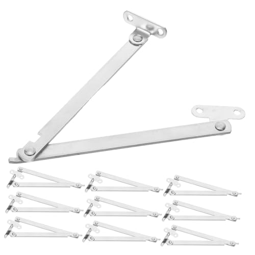 Cabilock 10 Stück Verstellbarer Klappmechanismus für Schrank Boxen und Vitrinen Robuste Unterstützung für Stabile Präsentationen Cabilock 10 Stück Verstellbarer Klappmechanismus für Schrank Boxen und Vitrinen Robuste Unterstützung für Stabile Präsentationen von Cabilock