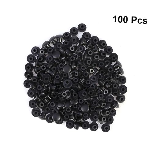 Cabilock 100 STÜCK Schraubenabdeckungen Kunststoff Schwarz für Möbel Scharniere Fenster Schranktür Verdeckte Schraubenschutz Abdeckkappen für Scharnierbolzen Cabilock 100 STÜCK Schraubenabdeckungen Kunststoff Schwarz für Möbel Scharniere Fenster Schranktür Verdeckte Schraubenschutz Abdeckkappen für Scharnierbolzen von Cabilock