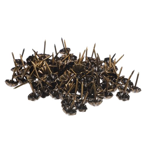 Cabilock 100 Stück Dekorative Polsternägel Antik Bronze Ziernägel für Möbel Sofas Stühle und Diy Projekte für Kreative Gestaltungen und Möbeldekoration Cabilock 100 Stück Dekorative Polsternägel Antik Bronze Ziernägel für Möbel Sofas Stühle und Diy Projekte für Kreative Gestaltungen und Möbeldekoration von Cabilock