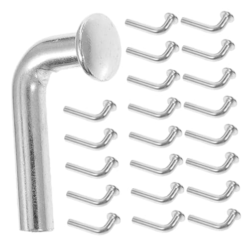 Cabilock 100 Stück Förmige Sicherheitsstecker für Palettenregale Robuste Eisenbolzen für Regalsysteme Vielseitig Einsetzbar für Lager und Diy Projekte von Cabilock