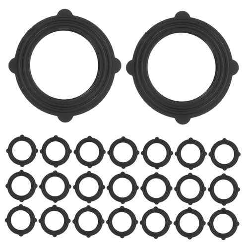 Cabilock 100 Stück Gummi -Ring versiegeln Wasserschlauch Unterlegscheiben Gummi Sortiment Stromwaschdichtungen Schlauch-O-Ring Gummiringe Gummischeibe für Gartenschläuche NBR Schwarz Cabilock 100 Stück Gummi -Ring versiegeln Wasserschlauch Unterlegscheiben Gummi Sortiment Stromwaschdichtungen Schlauch-O-Ring Gummiringe Gummischeibe für Gartenschläuche NBR Schwarz von Cabilock