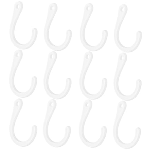 Cabilock 100 Stück Kunststoff J Haken für Wandmontage Vielseitige Haken für Socken Hüte Handtücher und Zubehör Robuste und Platzsparende Hängelösung für Organisation und Aufbewahrung Cabilock 100 Stück Kunststoff J Haken für Wandmontage Vielseitige Haken für Socken Hüte Handtücher und Zubehör Robuste und Platzsparende Hängelösung für Organisation und Aufbewahrung von Cabilock