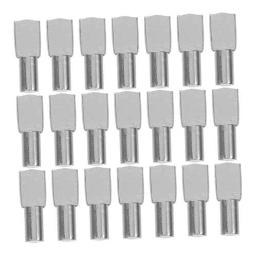 Cabilock 100 Stück Regalstützen für Möbel Regalträger Pins Unsichtbare Halterungen für Schrank Bücherregal und Ablagen Installieren Vielseitige Verwendung von Cabilock