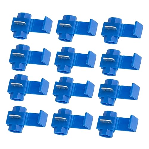 Cabilock 100 Stück Solderless Quick Splice Snap Kabelverbinder für Zuhause Förmige Verbindungsklemmen Geeignet für Gauge Kabel Feuerfest Isoliert Cabilock 100 Stück Solderless Quick Splice Snap Kabelverbinder für Zuhause Förmige Verbindungsklemmen Geeignet für Gauge Kabel Feuerfest Isoliert von Cabilock