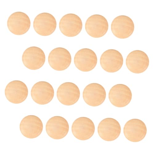 Cabilock 100 Stück Teiliges Holzstopfen Flacher Kopf Abdeckkappen für Schraublöcher Möbel Treppendekoration Einfache Montage Vielseitig für Schränke und Geländer Cabilock 100 Stück Teiliges Holzstopfen Flacher Kopf Abdeckkappen für Schraublöcher Möbel Treppendekoration Einfache Montage Vielseitig für Schränke und Geländer von Cabilock