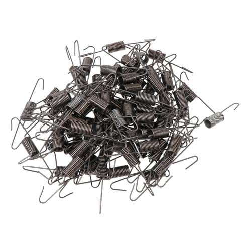 Cabilock 100 Stück Teiliges Sofa Zugfedern Stabile Tension Extension Springs Langlebige Möbel Ersatzteile für Sofafedern Praktische Federn Haken für Möbelreparatur von Cabilock