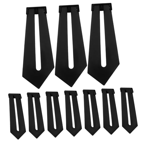 Cabilock 10St Ständer für Fotorahmen Fotorahmengestell Fotorahmenhalter für Tischplatten küchendekoration tischdeckenklammern Desktop-Display-Racks Staffelei Plastik Black von Cabilock