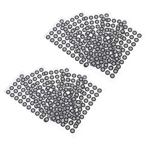 Cabilock 12 Blatt Scan Marker Reflektierende Markierungspunkte Hochpräzise Referenzpunkte für Scanner Innen ø Außen ø für Genaue Erfassung und Vielseitige Anwendung von Cabilock