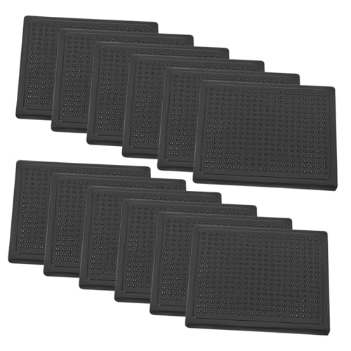 Cabilock 12 Stck rutschfeste Teppichaufkleber aus PU Waschbare Teppichgripper für Hartholzböden Wiederverwendbare Antirutschmatten zur Teppichfixierung Vielseitig Einsetzbar für Wohn und Cabilock 12 Stck rutschfeste Teppichaufkleber aus PU Waschbare Teppichgripper für Hartholzböden Wiederverwendbare Antirutschmatten zur Teppichfixierung Vielseitig Einsetzbar für Wohn und von Cabilock