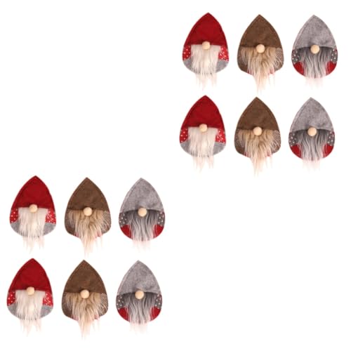 Cabilock 12stücke Teiliges Weihnachts-tischdeko Für Besteck Kreative Waldmann-designs Für Festliche Anlässe Und -dekoration von Cabilock
