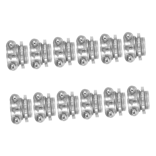Cabilock 12 Stück Kabelverbinder Metalldrahtklammern Kabelwandklammern Drahtbefestigungen Kabelschlauchklemme R Kabelklemme Drahtklemme Schraubklemme Drahtseil Kabelklemme Cabilock 12 Stück Kabelverbinder Metalldrahtklammern Kabelwandklammern Drahtbefestigungen Kabelschlauchklemme R Kabelklemme Drahtklemme Schraubklemme Drahtseil Kabelklemme von Cabilock