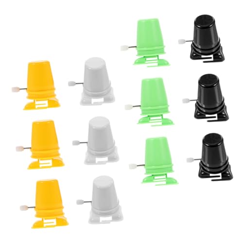Cabilock 12 Stück Teiliges Aufzieh mechanismus Laufroboter Langlebige DIY Ersatzteile für Spielzeugreparatur Bunte Kompakte Bewegungsmechanismen für Bastelprojekte von Cabilock