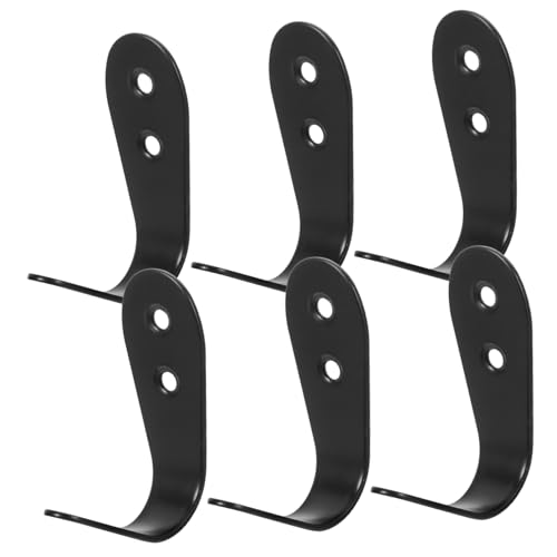 Cabilock 12 Stück Teiliges Edelstahl Garderobenhaken Wandmontage Design Sicherer Wandhaken für Mantel Handtuch Bad Schlafzimmer Wohnzimmer von Cabilock