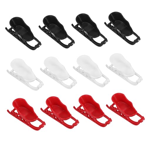 Cabilock 12 Stück Teiliges Mini Schlitten Weihnachtsdeko Klassische Tisch und Baumornamente Schwarz Weiß und Rot Handwerklich Gefertigte DIY Weihnachtsdekoration für Festliche Stimmung Cabilock 12 Stück Teiliges Mini Schlitten Weihnachtsdeko Klassische Tisch und Baumornamente Schwarz Weiß und Rot Handwerklich Gefertigte DIY Weihnachtsdekoration für Festliche Stimmung von Cabilock