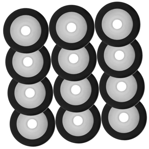 Cabilock 12 Stück Teiliges Pinch Roller für Kassettendeck und Video tonbandgerät Langlebige Kunststoff gummiwalzen Präzise Passform Ersatz für Alte Beschädigte Druckrollen Kompatibel mit von Cabilock