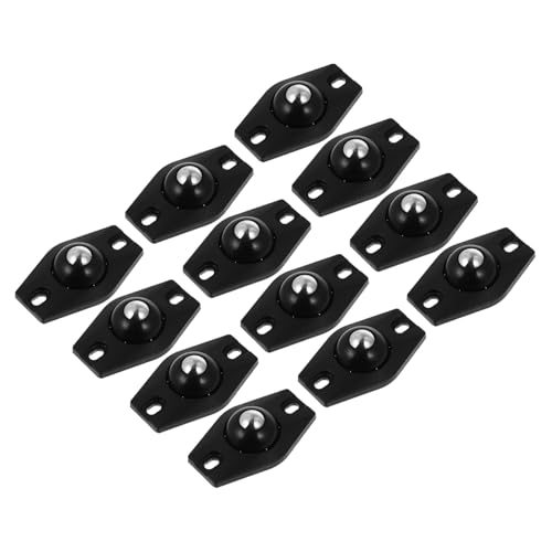 Cabilock 12 Stück Teiliges Selbstklebende PVC mit Drehung Paste Lenkrollen für Möbel und Aufbewahrungsboxen Einfache Montage ohne Bohren Geeignet für Mülltonnen und Schränke Cabilock 12 Stück Teiliges Selbstklebende PVC mit Drehung Paste Lenkrollen für Möbel und Aufbewahrungsboxen Einfache Montage ohne Bohren Geeignet für Mülltonnen und Schränke von Cabilock