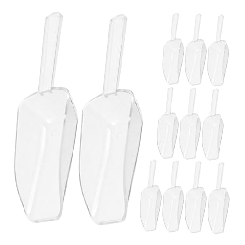 Cabilock 12 Stück Teiliges Transparente Mehrzweck Plastikschaufeln für Süßigkeiten Eiswürfel Kaffee Mehl und Trockenfutter Wiederverwendbare Küchenportionierer für Buffet Party und Alltag Cabilock 12 Stück Teiliges Transparente Mehrzweck Plastikschaufeln für Süßigkeiten Eiswürfel Kaffee Mehl und Trockenfutter Wiederverwendbare Küchenportionierer für Buffet Party und Alltag von Cabilock
